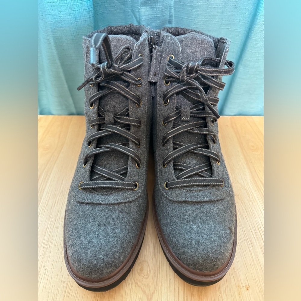 Dr. Scholl's Little Wild Boots Women Size 11 Grey